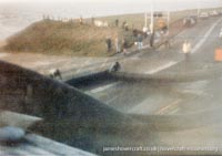 BH7 being moved to The Hovercraft Museum